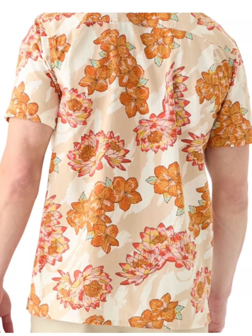 Reef Men’s Tafford Short Sleeve 1 Pocket Camp Shirt Button Up Cotton Size M - Picture 2 of 14
